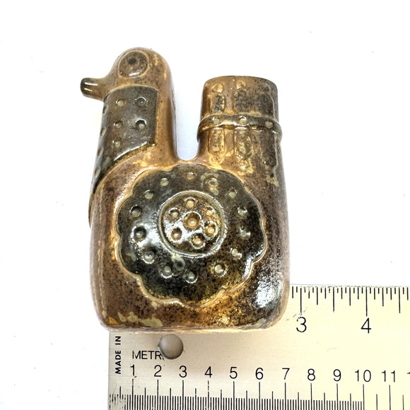 Vintage Mid-Century Modern Holt Howard Brown Rooster Salt & Peppers Shakers MCM - Picture 5 of 5